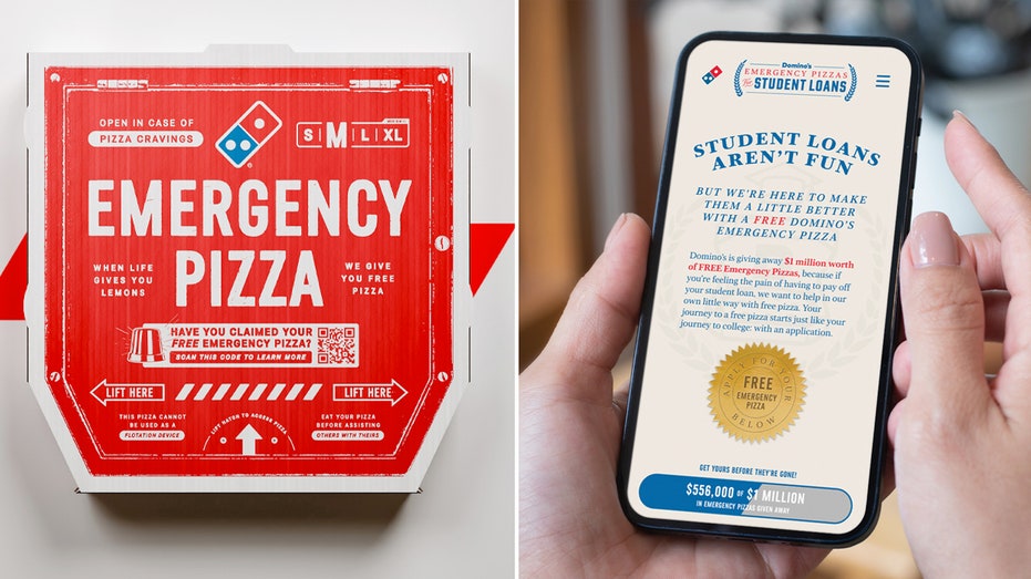 student loan emergency pizza split